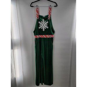 Born Famous Light UP Snow Flake Jumpsuit (L) NWT